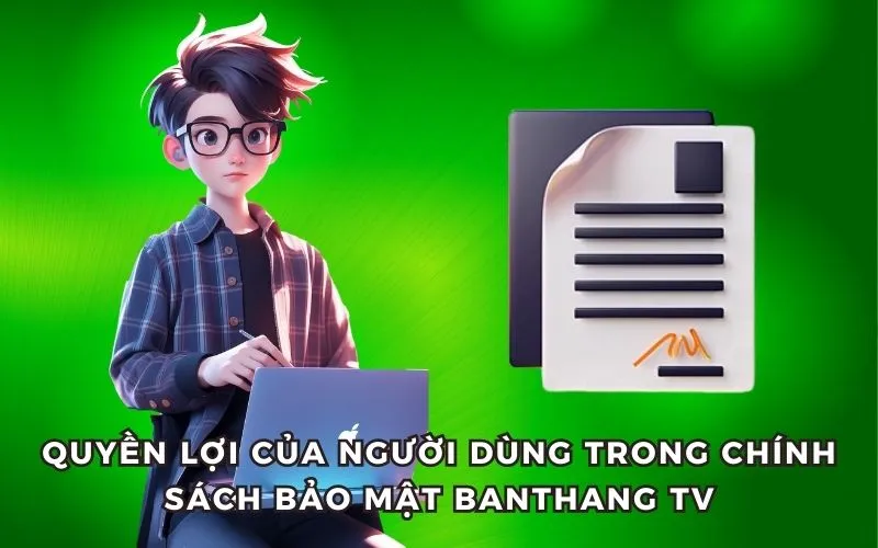 Chính sách đề cập về quyền của người dùng